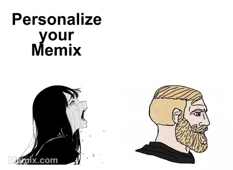 Crying Girl Chad Meme Gif Share With Memix Crying Girl Chad Meme Gif Share With Memix