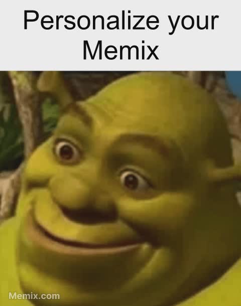 Shrek face meme | Poster