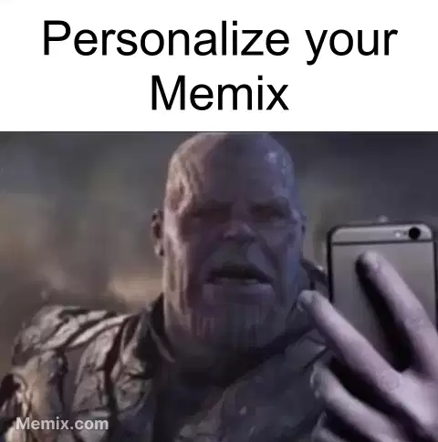 Thanos Shock Meme, GIF - Share with Memix