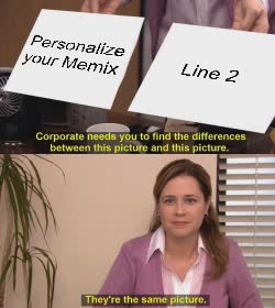 Pam From Office Looks At Paper 