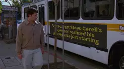 The moment Steve Carell's character realized his journey was just starting meme