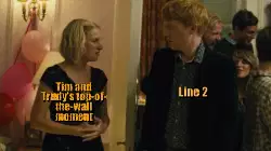 Tim and Trudy's top-of-the-wall moment meme