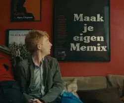 Man Is Scared Sitting On Couch 