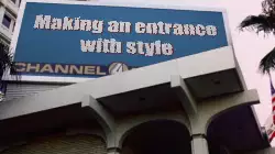 Making an entrance with style meme