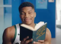 Aegean Airlines In-flight Safety Video - starring Giannis Antetokounmpo meme