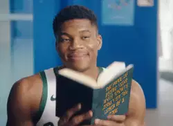 The pride of seeing your white sports jersey on the cover of a book meme