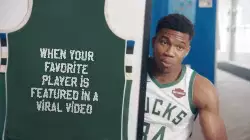 When your favorite player is featured in a viral video meme
