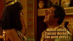 When Julius Caesar denies the gold dress meme