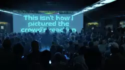 This isn't how I pictured the crowd's reaction meme