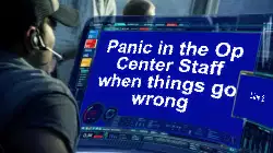 Panic in the Op Center Staff when things go wrong meme