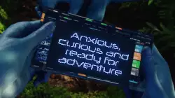 Anxious, curious and ready for adventure meme