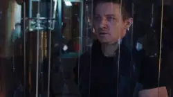 Hawkeye Holds Up Tablet 