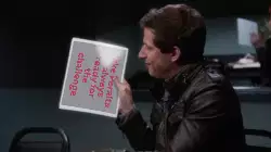 Jake Peralta - always ready for the challenge meme