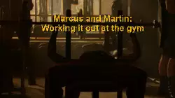 Marcus and Martin: Working it out at the gym meme