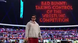 Bad Bunny: Taking control of the wrestling competition meme