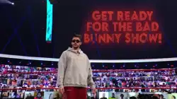 Get ready for the Bad Bunny show! meme