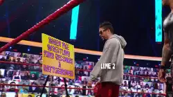 When the wrestling ring becomes a battleground meme