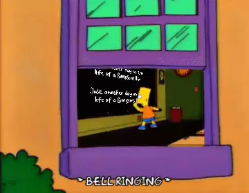 Just another day in the life of a Simpsons kid meme