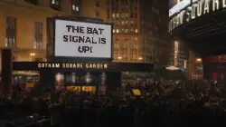 The bat signal is up! meme
