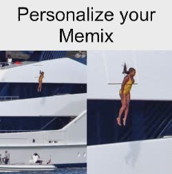Beyoncé Dives From A Super Yacht 