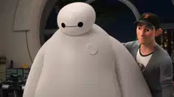 Baymax and Tadashi: Ready for any challenge meme