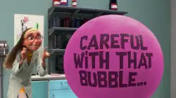 Careful with that bubble... meme