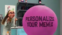 Scientist Pops Pink Bubble In Lab 