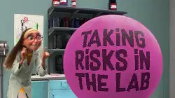 Taking risks in the lab meme