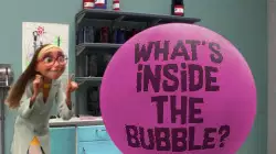 What's inside the bubble? meme