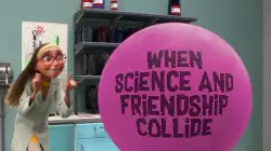 When science and friendship collide meme