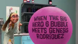 When the Big Hero 6 bubble meets Genesis Rodriguez meme