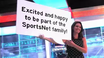 Excited and happy to be part of the SportsNet family! meme