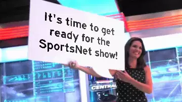It's time to get ready for the SportsNet show! meme