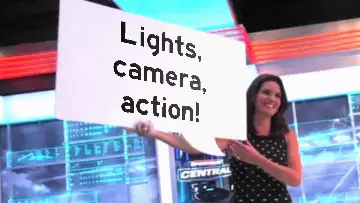 Lights, camera, action! meme