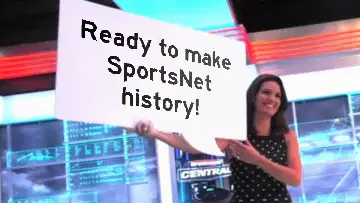 Ready to make SportsNet history! meme