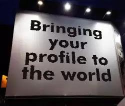 Bringing your profile to the world meme