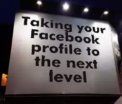 Taking your Facebook profile to the next level meme