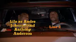 Life as Andre Johnson and Anthony Anderson meme