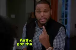 Anthony Anderson's got that Black-ish look meme