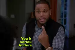 You know it's getting serious when Anthony Anderson starts talking meme