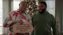 Looks like the Johnson family is feeling festive this year meme
