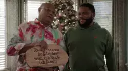 Ready for some holiday fun with the Black-ish family meme