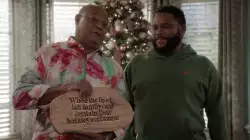 When the Black-ish family can't contain their holiday excitement meme