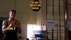 I'm not a fan of the moon. meme