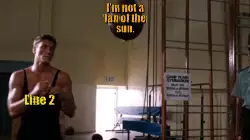 I'm not a fan of the sun. meme