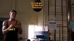 Martial arts: Turning fear into focus meme