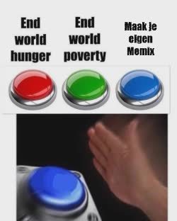 Hit The Blue Button Meme 