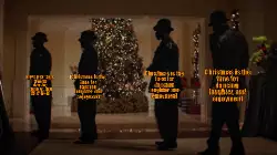 Christmas is the time for dancing, laughter, and enjoyment meme