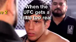 When the UFC gets a little too real meme