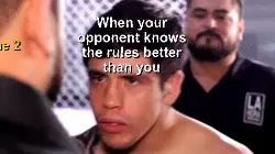 When your opponent knows the rules better than you meme